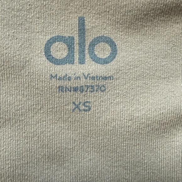 Alo Moto Legging- Gravel XS - Picture 5 of 6